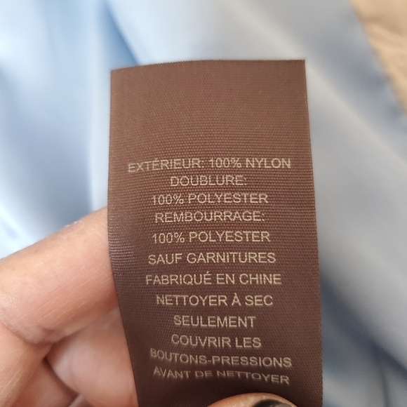 Coach Beige Cream Monogram Quilted Signature Coat Jacket Womens Size XS - Picture 10 of 14